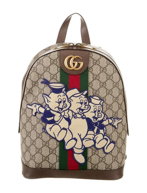 gucci 3 little pigs backpack|gucci flying pig sweater.